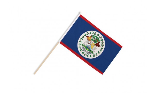 Belize Hand Flags